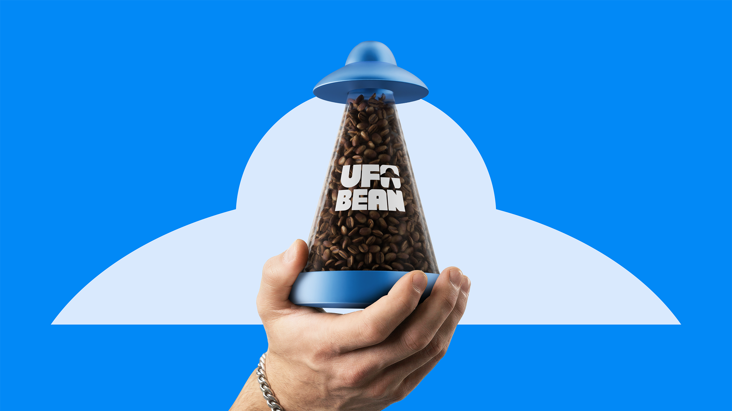 ufo bean branding