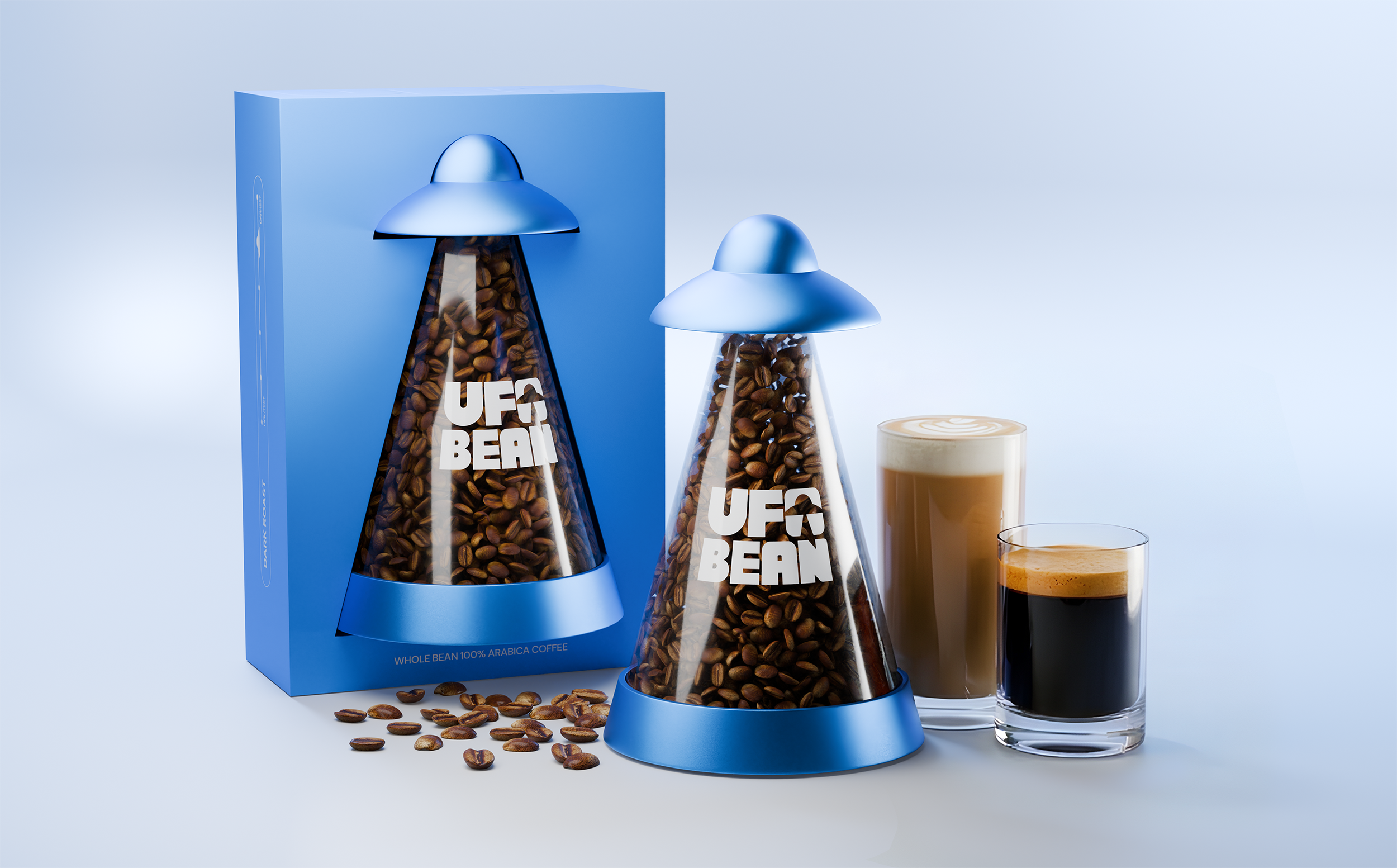 ufo bean branding